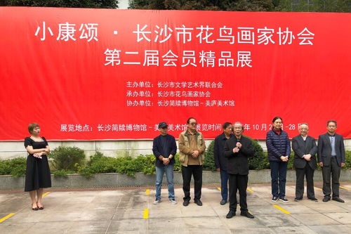 小康頌歌 長沙市花鳥畫家協會第二屆會員精品展在協美醫院盛大啟幕